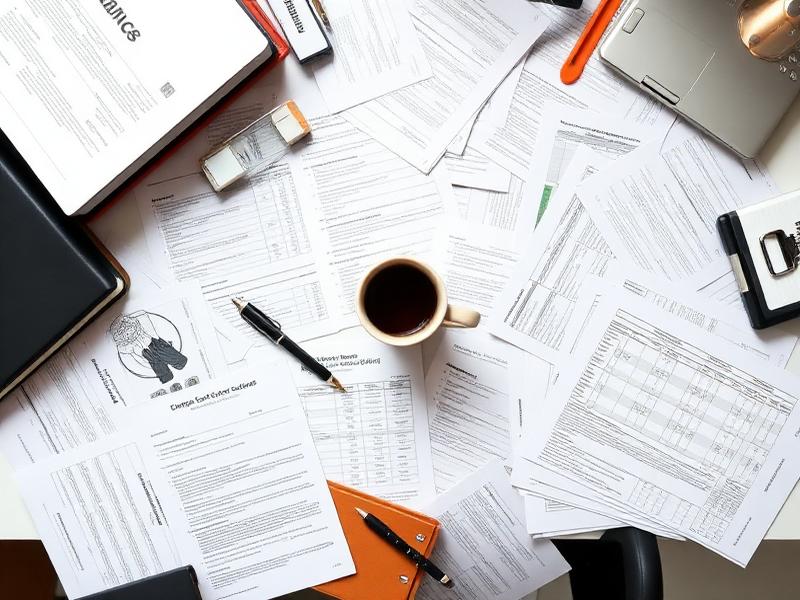Messy paper compliance records